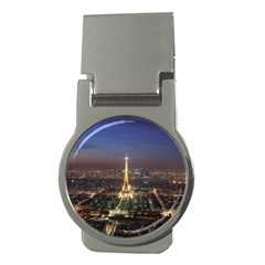 Paris At Night Money Clips (Round) 