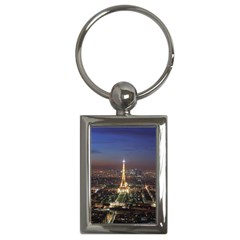 Paris At Night Key Chains (Rectangle) 