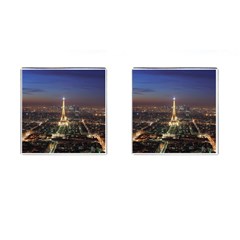 Paris At Night Cufflinks (Square)