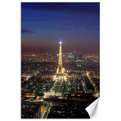 Paris At Night Canvas 20  x 30  