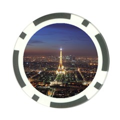 Paris At Night Poker Chip Card Guard