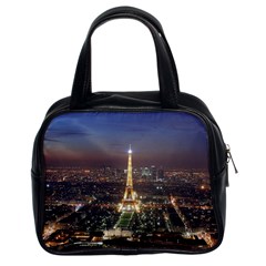 Paris At Night Classic Handbags (2 Sides)