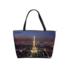 Paris At Night Shoulder Handbags