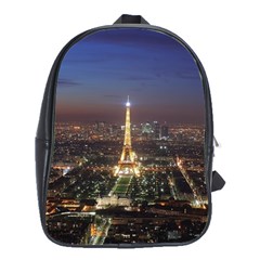 Paris At Night School Bags(Large) 