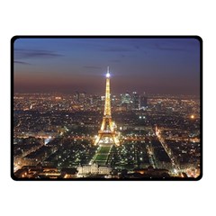 Paris At Night Fleece Blanket (Small)