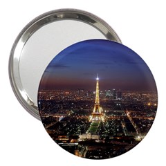 Paris At Night 3  Handbag Mirrors