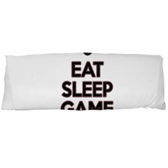 Eat sleep game repeat Body Pillow Case Dakimakura (Two Sides)