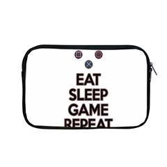 Eat sleep game repeat Apple MacBook Pro 13  Zipper Case