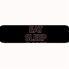 Eat Sleep Game Repeat Large Bar Mats by Valentinaart