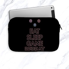 Eat Sleep Game Repeat Apple Ipad Mini Zipper Cases by Valentinaart