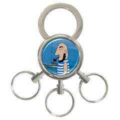 Sailor 3-ring Key Chains by Valentinaart