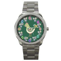 Easter Sport Metal Watch by Valentinaart