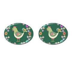 Easter Cufflinks (oval) by Valentinaart