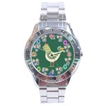 Easter Stainless Steel Analogue Watch Front