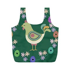 Easter Full Print Recycle Bags (m)  by Valentinaart