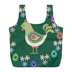 Easter Full Print Recycle Bags (l)  by Valentinaart