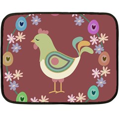 Easter Fleece Blanket (mini) by Valentinaart