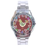 Easter Stainless Steel Analogue Watch Front