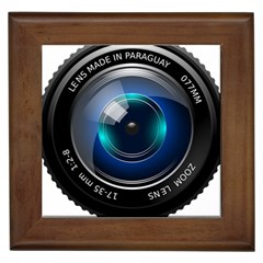 Camera Lens Prime Photography Framed Tiles