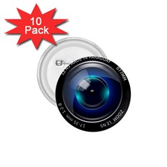 Camera Lens Prime Photography 1.75  Buttons (10 pack)