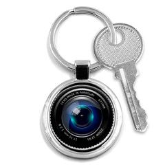 Camera Lens Prime Photography Key Chains (Round) 