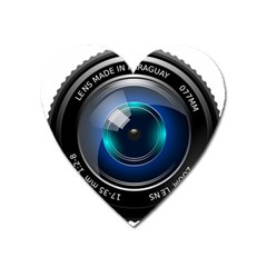 Camera Lens Prime Photography Heart Magnet