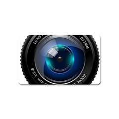 Camera Lens Prime Photography Magnet (Name Card)