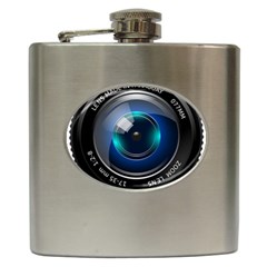 Camera Lens Prime Photography Hip Flask (6 oz)