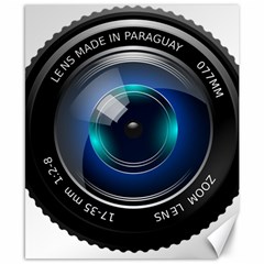 Camera Lens Prime Photography Canvas 8  x 10 