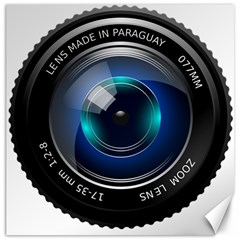 Camera Lens Prime Photography Canvas 12  x 12  