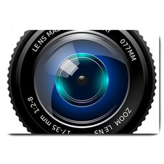 Camera Lens Prime Photography Large Doormat 