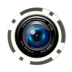 Camera Lens Prime Photography Poker Chip Card Guard (10 pack)