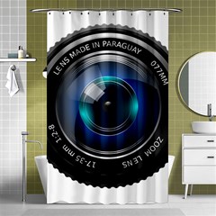 Camera Lens Prime Photography Shower Curtain 48  x 72  (Small) 