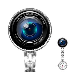 Camera Lens Prime Photography Stainless Steel Nurses Watch