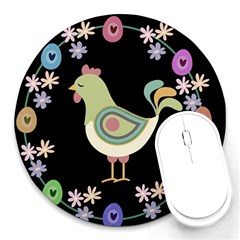 Easter Round Mousepads by Valentinaart