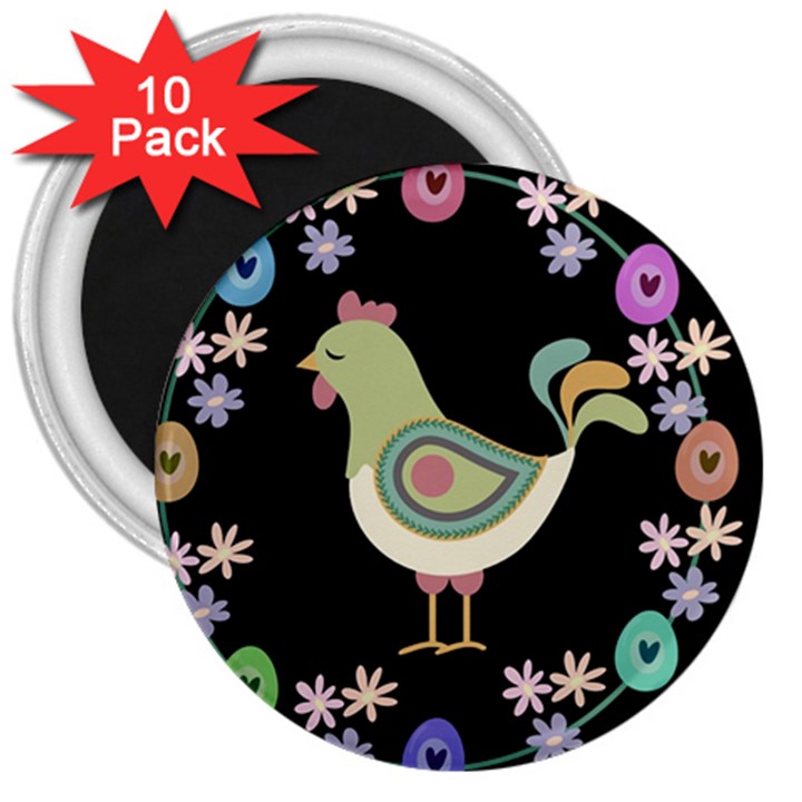 Easter 3  Magnets (10 pack) 