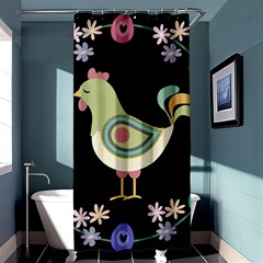 Easter Shower Curtain 36  X 72  (stall)  by Valentinaart