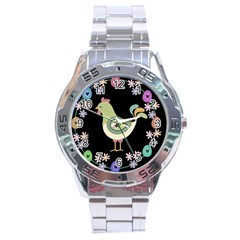 Easter Stainless Steel Analogue Watch by Valentinaart