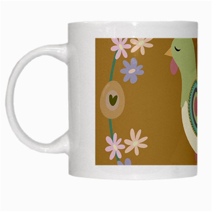 Easter White Mugs