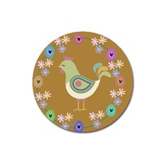 Easter Magnet 3  (round) by Valentinaart