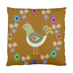 Easter Standard Cushion Case (two Sides) by Valentinaart