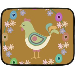 Easter Fleece Blanket (mini) by Valentinaart