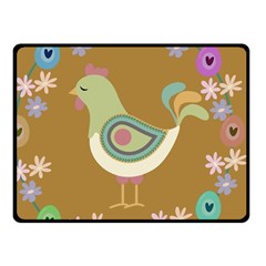 Easter Fleece Blanket (small) by Valentinaart