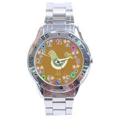 Easter Stainless Steel Analogue Watch by Valentinaart