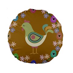 Easter Standard 15  Premium Round Cushions by Valentinaart