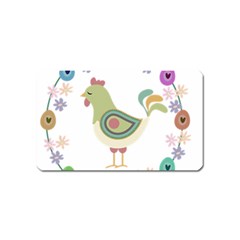 Easter Magnet (name Card) by Valentinaart