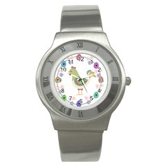 Easter Stainless Steel Watch by Valentinaart