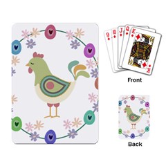 Easter Playing Card by Valentinaart