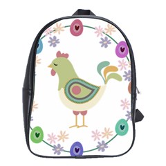 Easter School Bags(large)  by Valentinaart