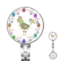 Easter Stainless Steel Nurses Watch by Valentinaart